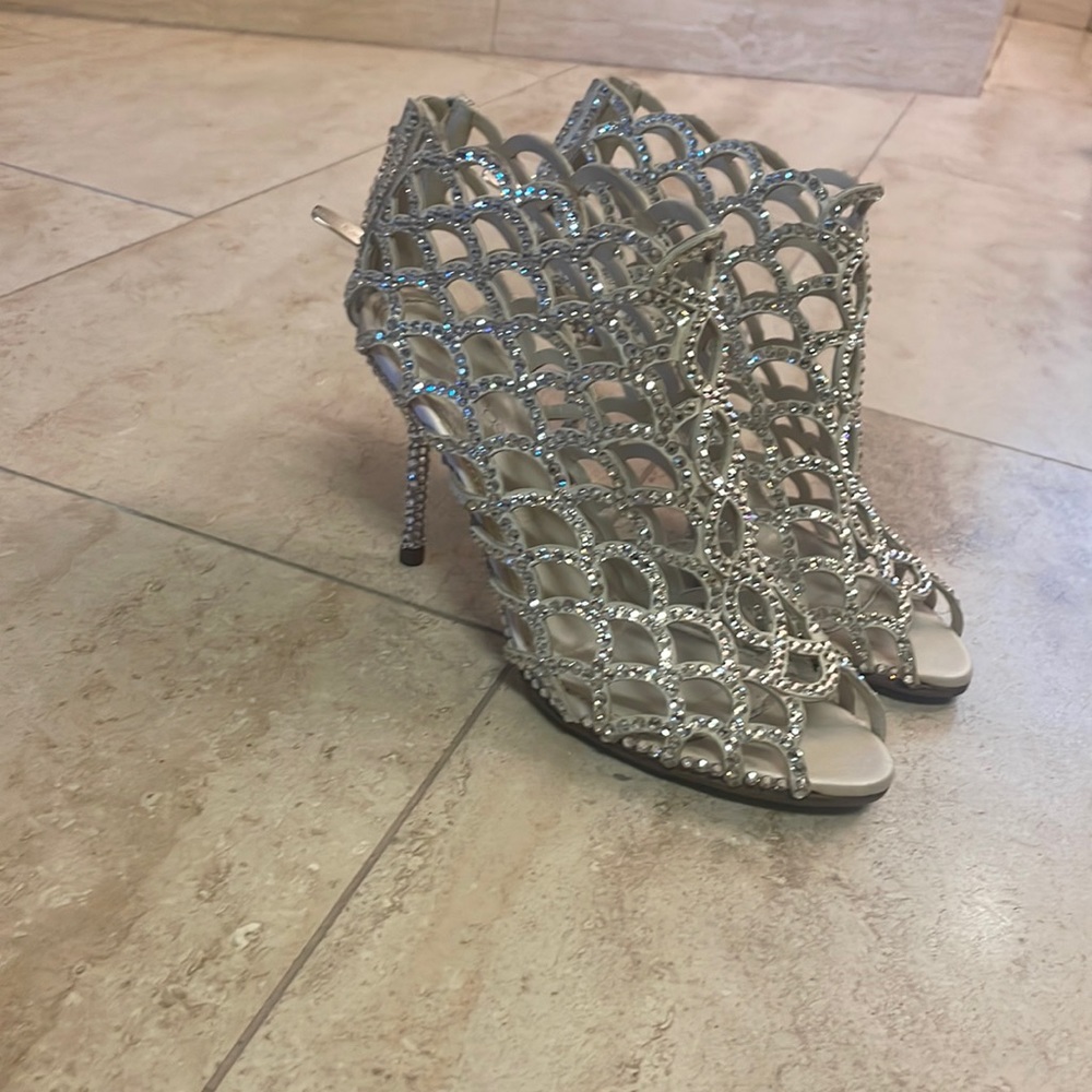 Sergio rossi Swarovski mermaid wedding shoes *CUSTOM*